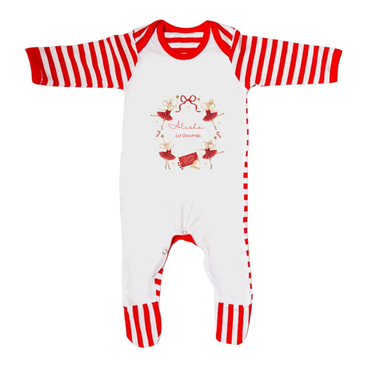 Ballerina Mice Romper Suit
