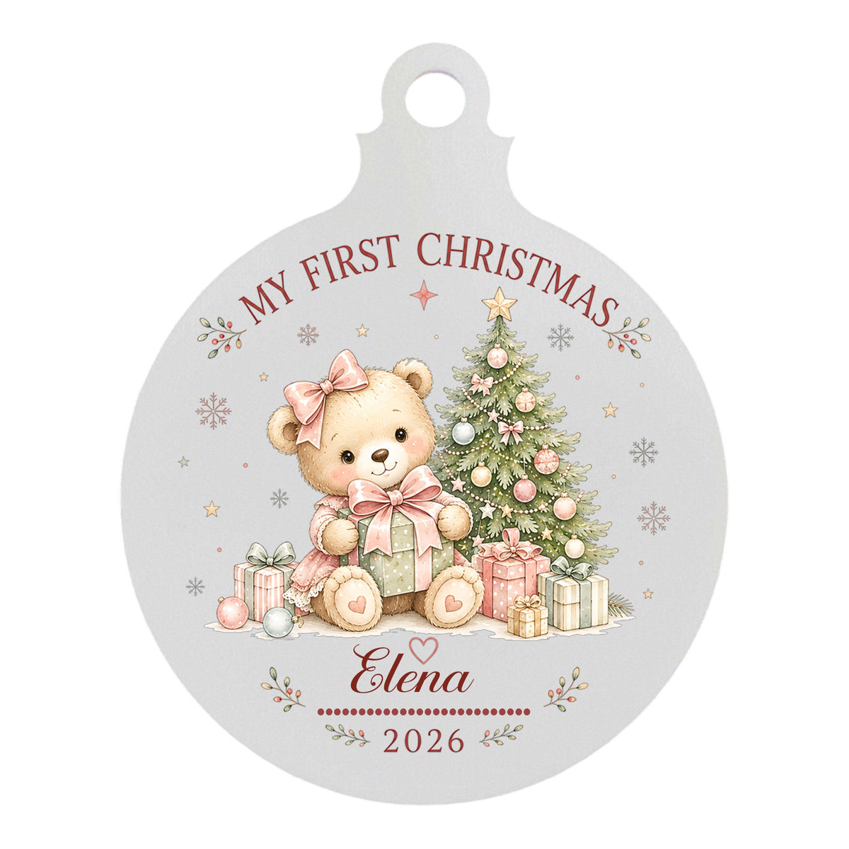 First Christmas Tree Decoration