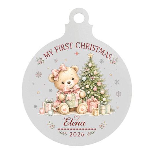 First Christmas Tree Decoration