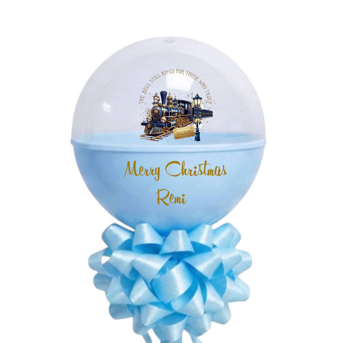 Christmas Blue Train