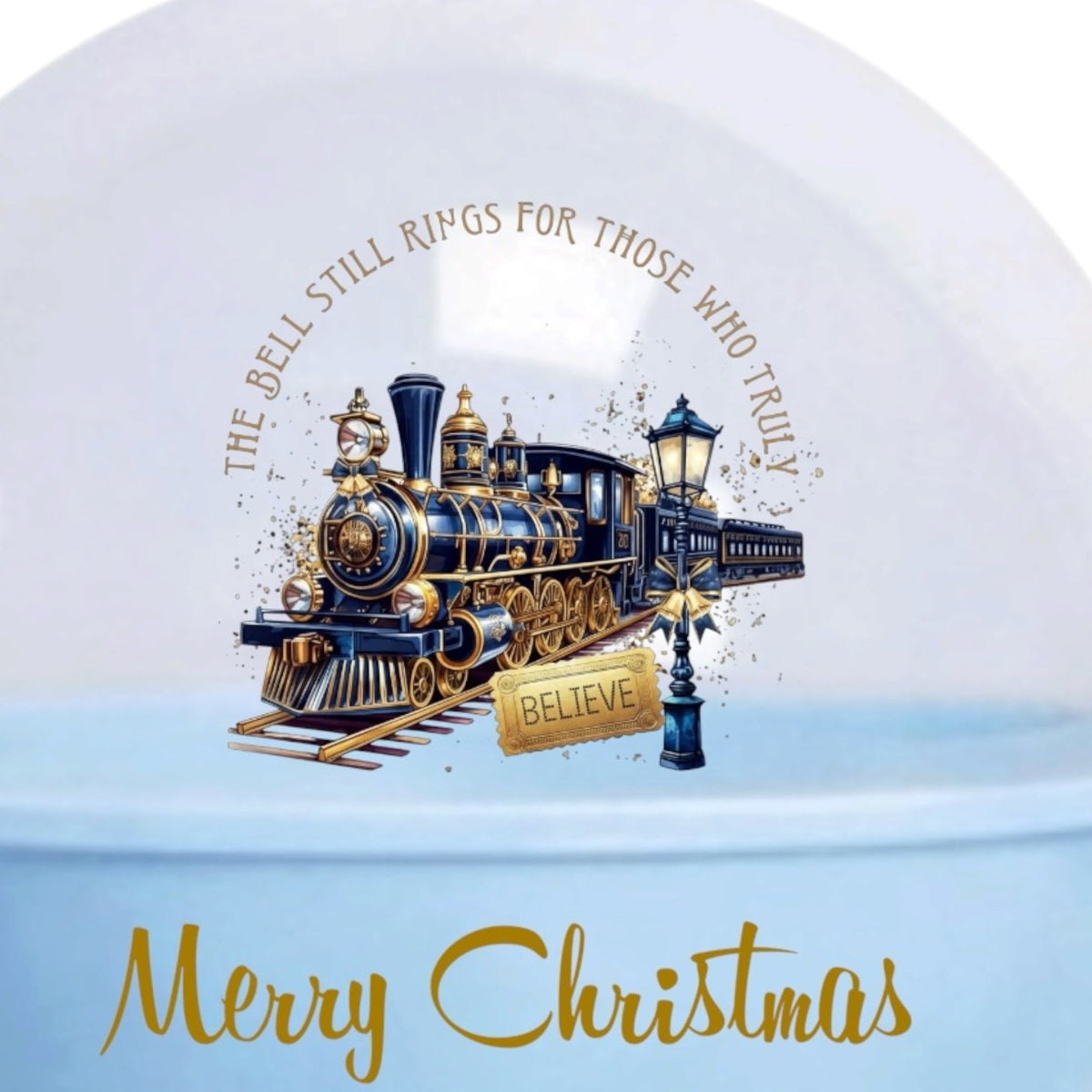 Christmas Blue Train