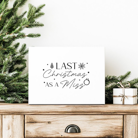 Last Christmas a Miss gift set
