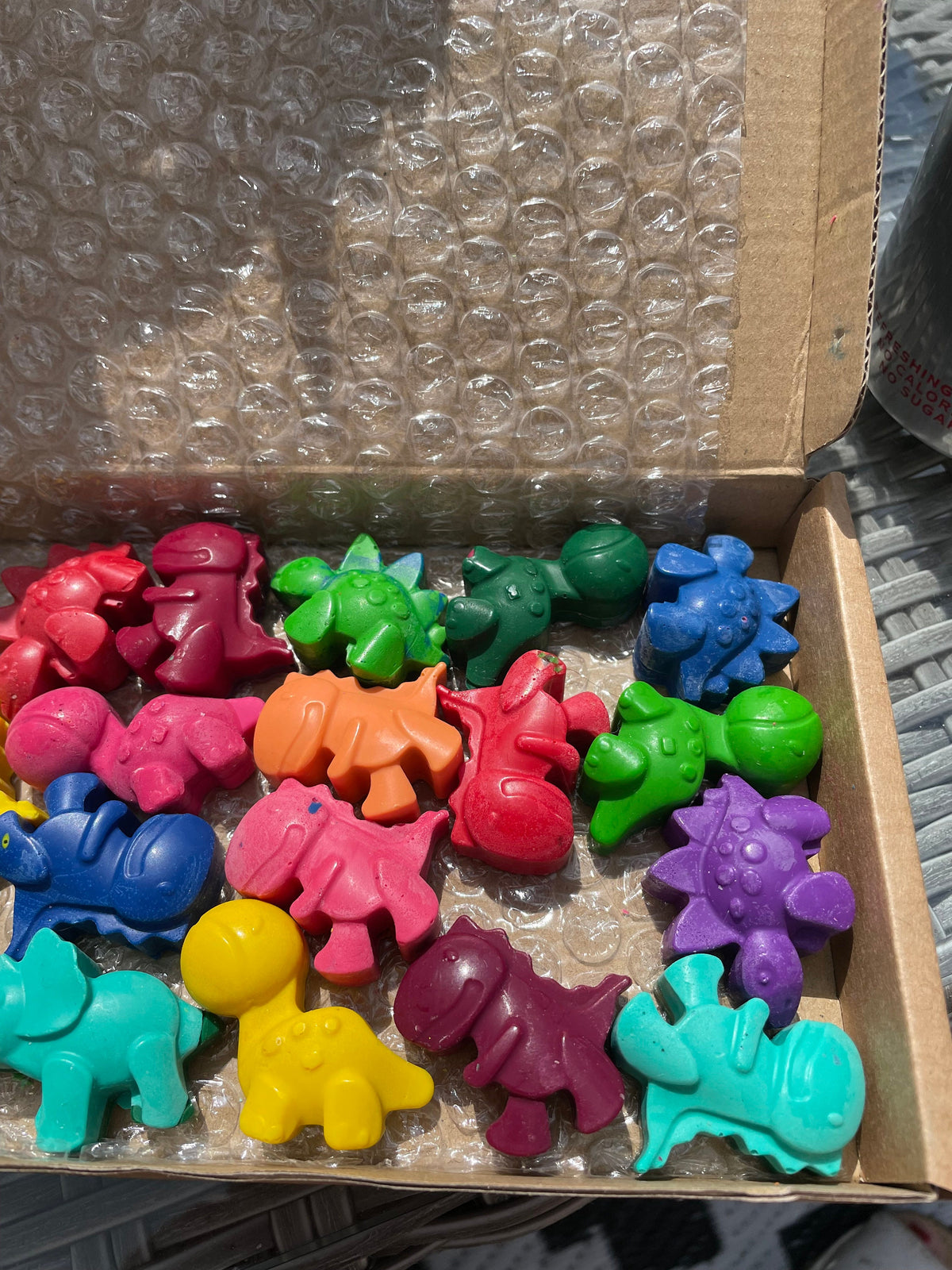 Crayons Dinos / Flower Crayons/ gift crayons / early play