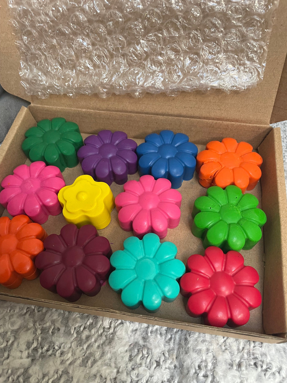 Crayons Dinos / Flower Crayons/ gift crayons / early play