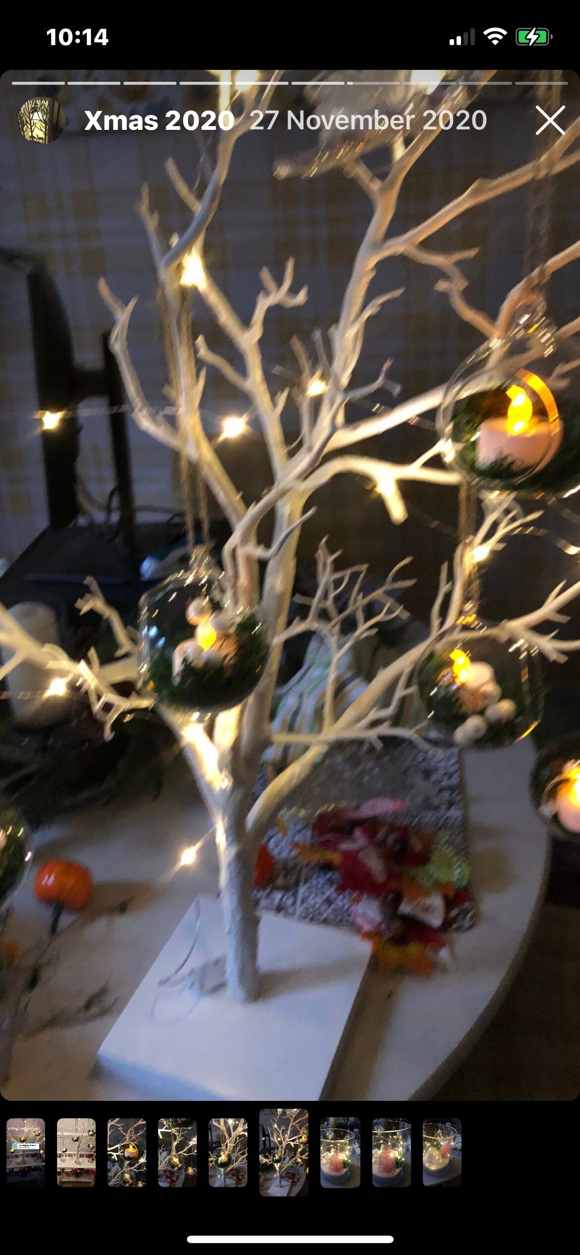 Glass 8cm open baubles with Tealight / tree dec / table decs / Christmas decs